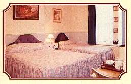 A guest room at Dene Villa